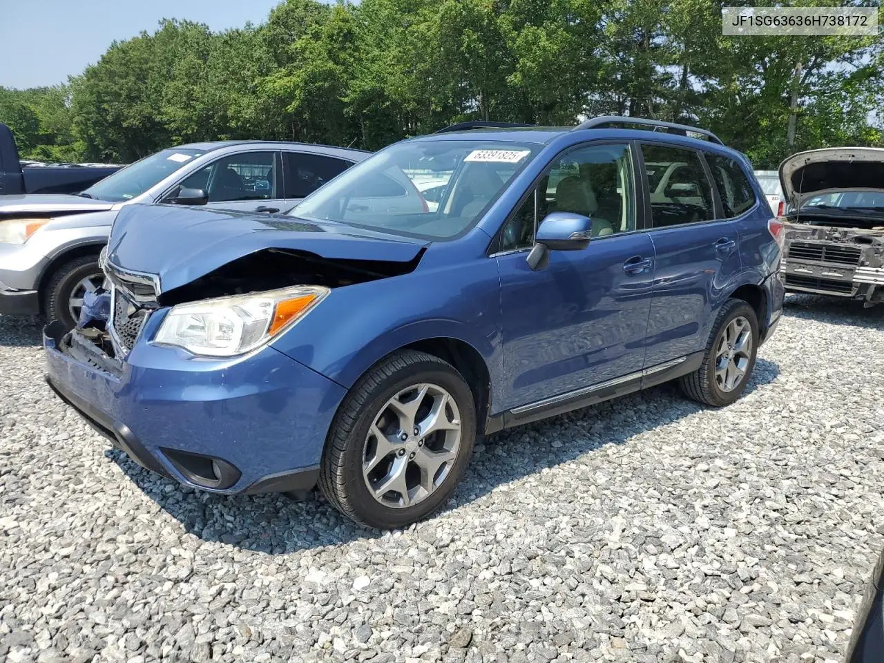 2006 Subaru Forester 2.5X VIN: JF1SG63636H738172 Lot: 63699395
