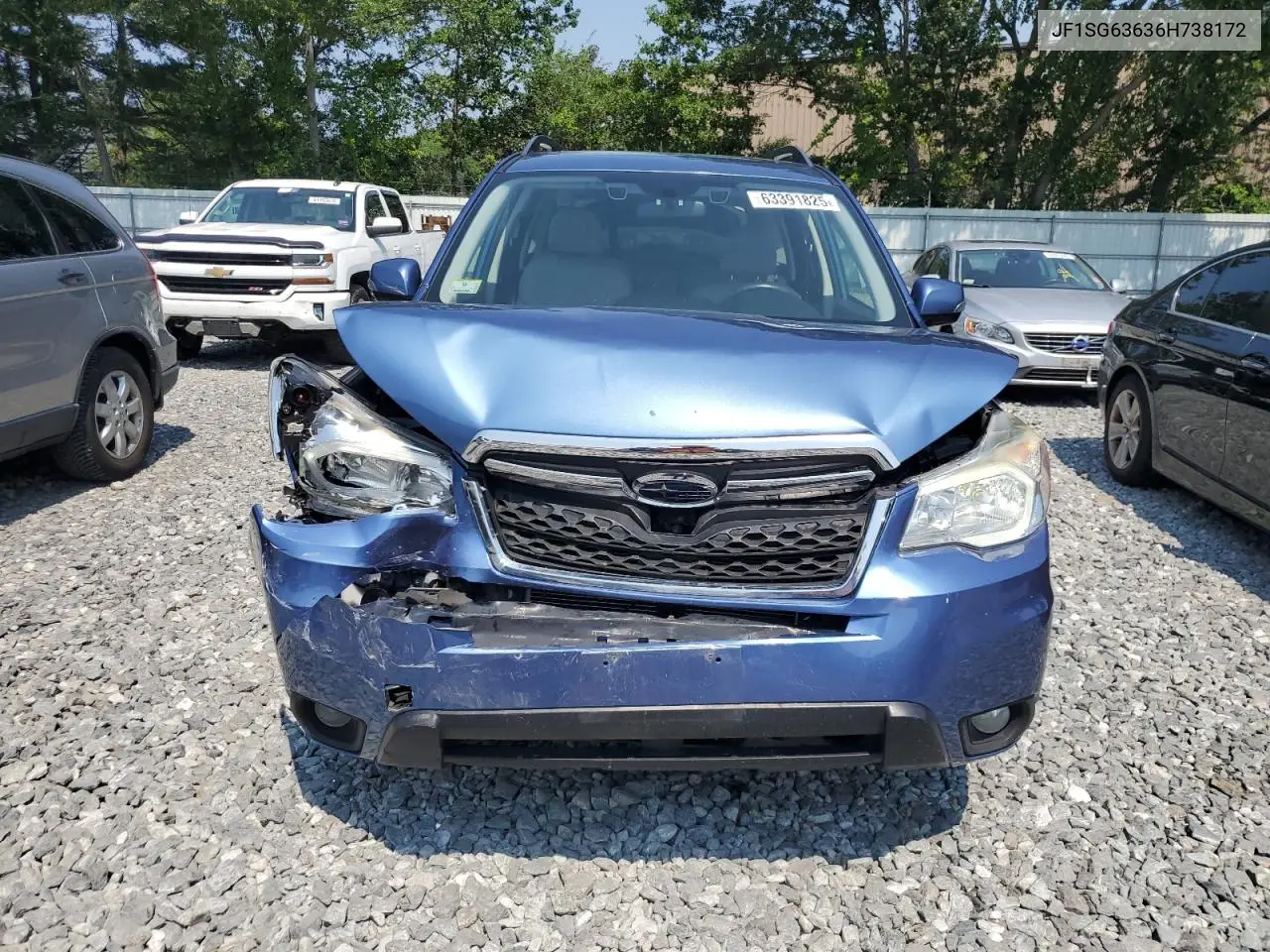 2006 Subaru Forester 2.5X VIN: JF1SG63636H738172 Lot: 63699395