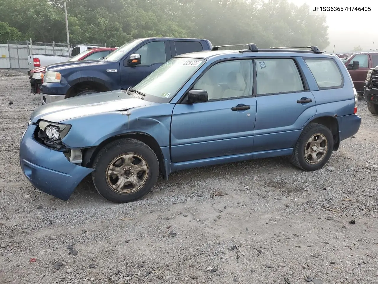 2007 Subaru Forester 2.5X VIN: JF1SG63657H746405 Lot: 63351205