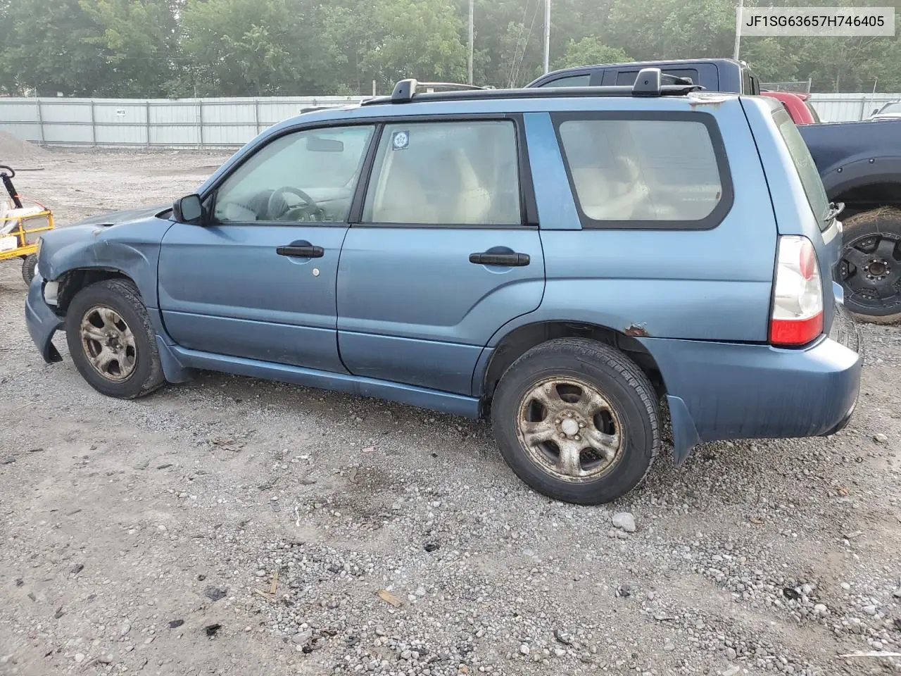 2007 Subaru Forester 2.5X VIN: JF1SG63657H746405 Lot: 63351205