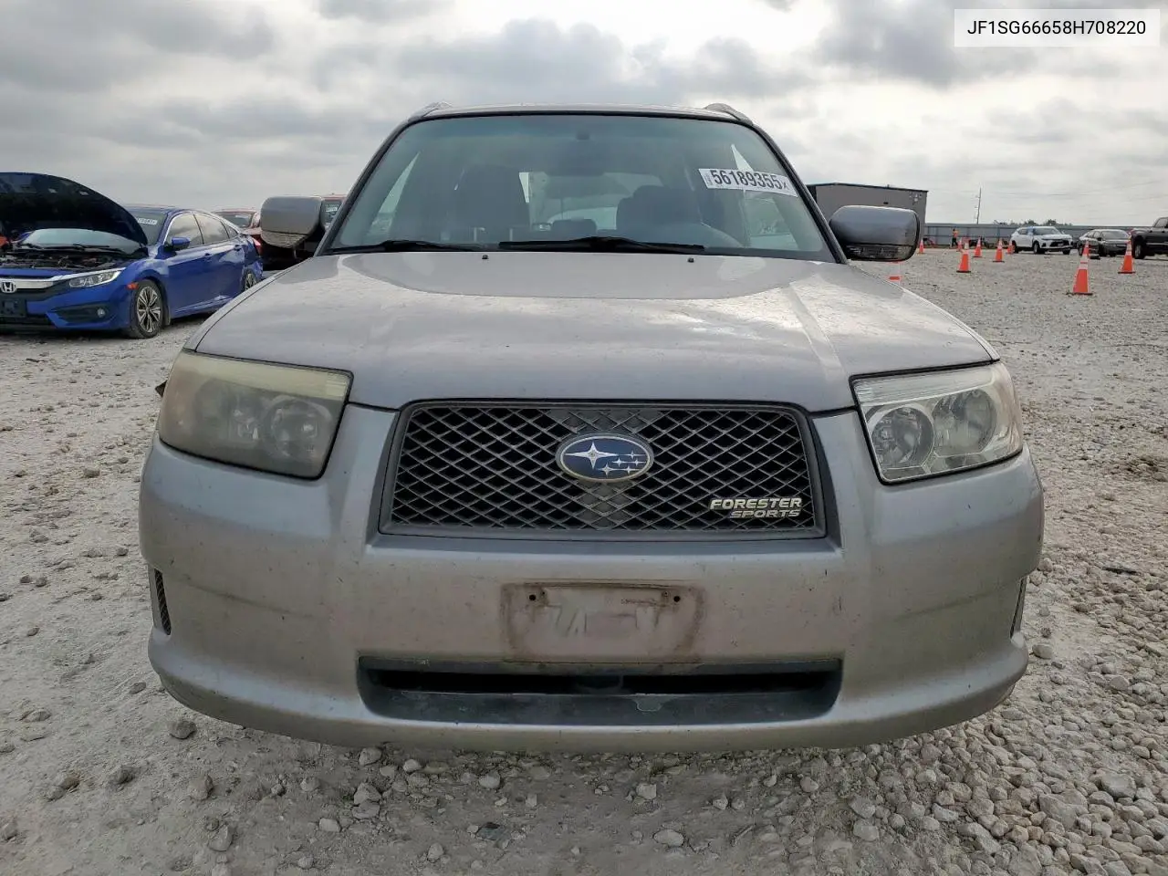 2008 Subaru Forester Sports 2.5X VIN: JF1SG66658H708220 Lot: 56189355