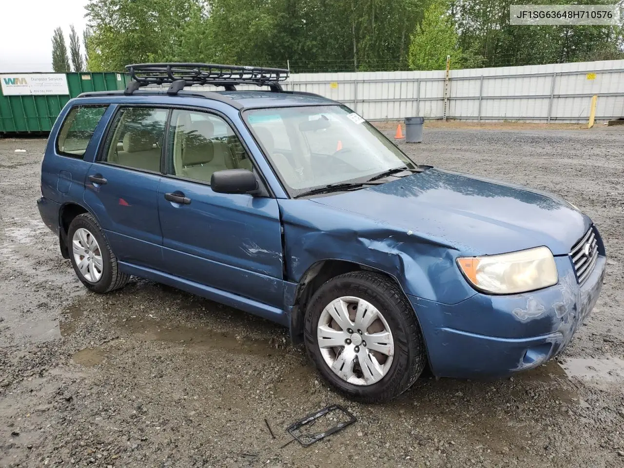 2008 Subaru Forester 2.5X VIN: JF1SG63648H710576 Lot: 56756425