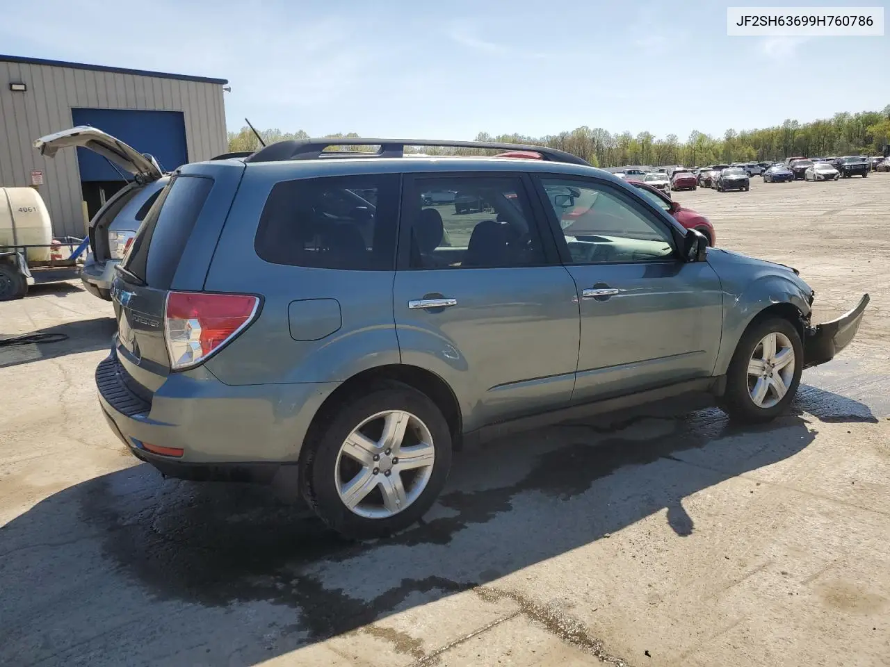 2009 Subaru Forester 2.5X Premium VIN: JF2SH63699H760786 Lot: 54983935