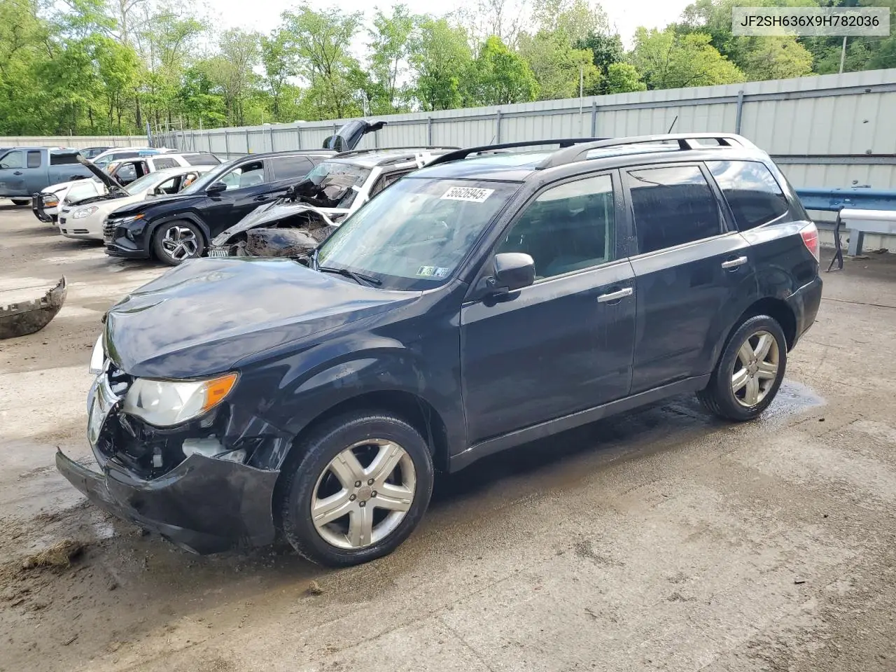 2009 Subaru Forester 2.5X Premium VIN: JF2SH636X9H782036 Lot: 56626945