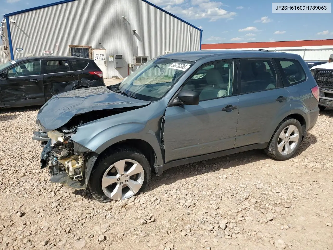 2009 Subaru Forester 2.5X VIN: JF2SH61609H789063 Lot: 56726585