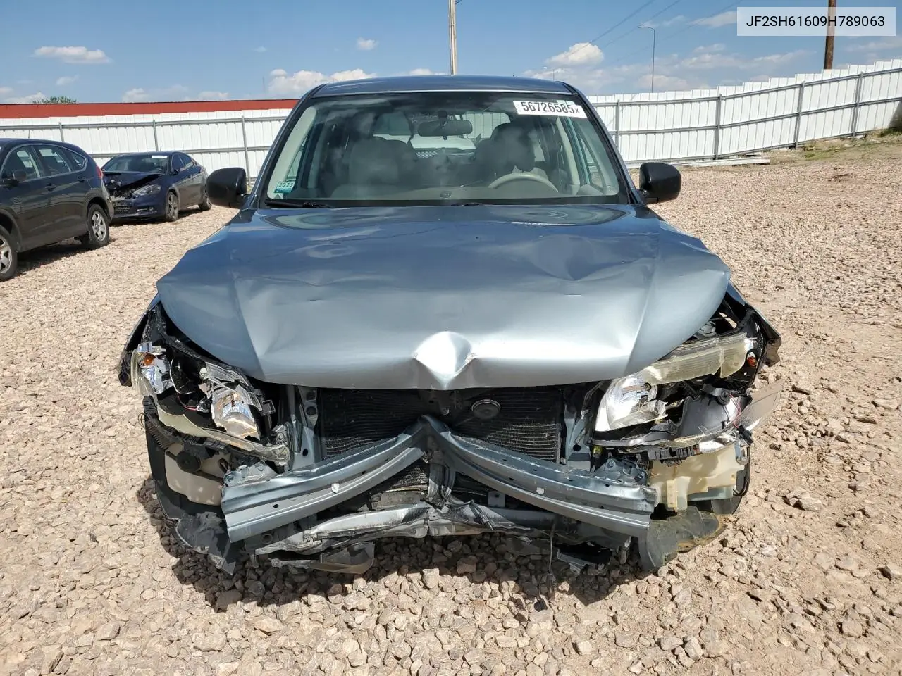 2009 Subaru Forester 2.5X VIN: JF2SH61609H789063 Lot: 56726585