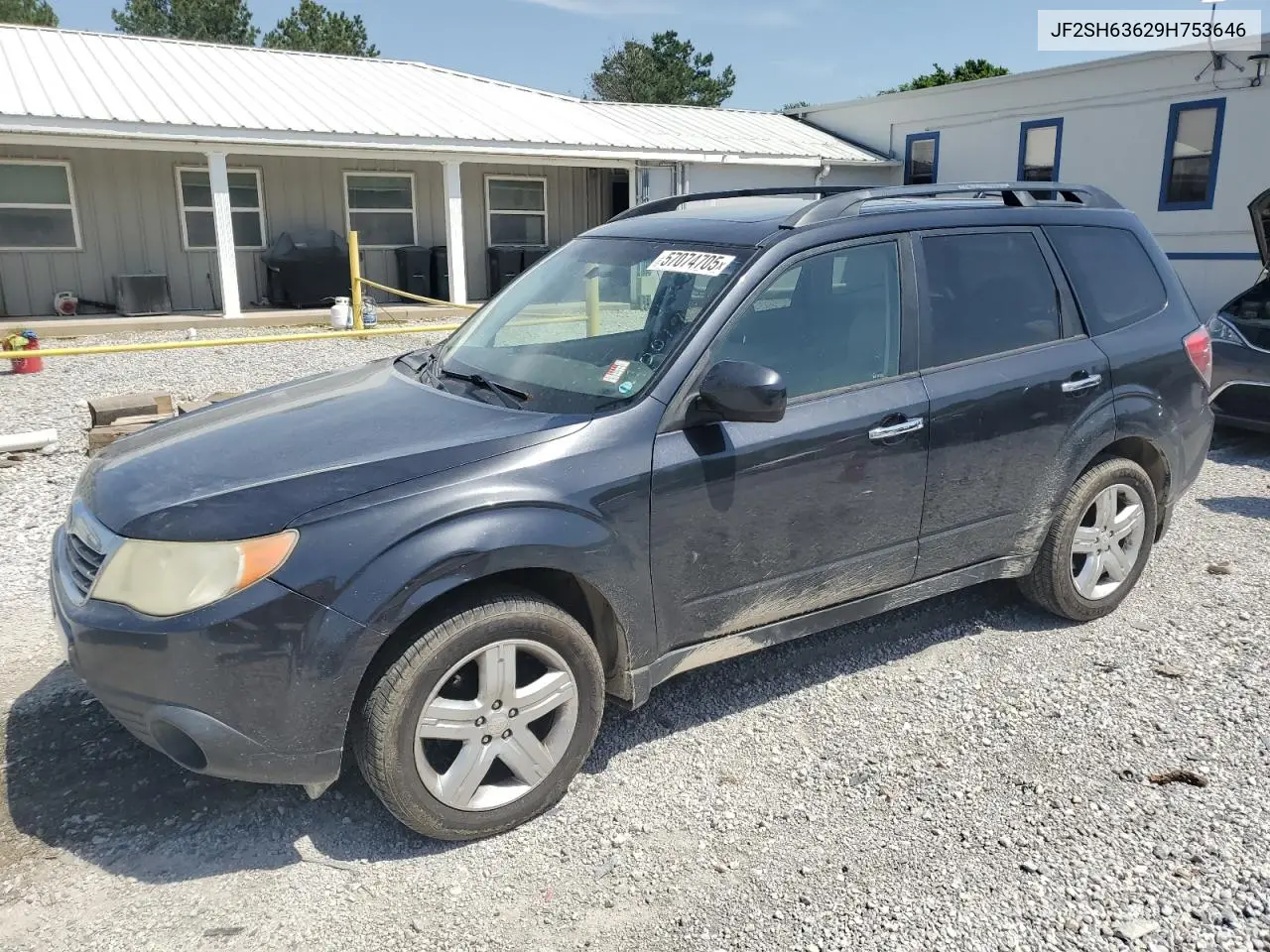 2009 Subaru Forester 2.5X Premium VIN: JF2SH63629H753646 Lot: 57074705