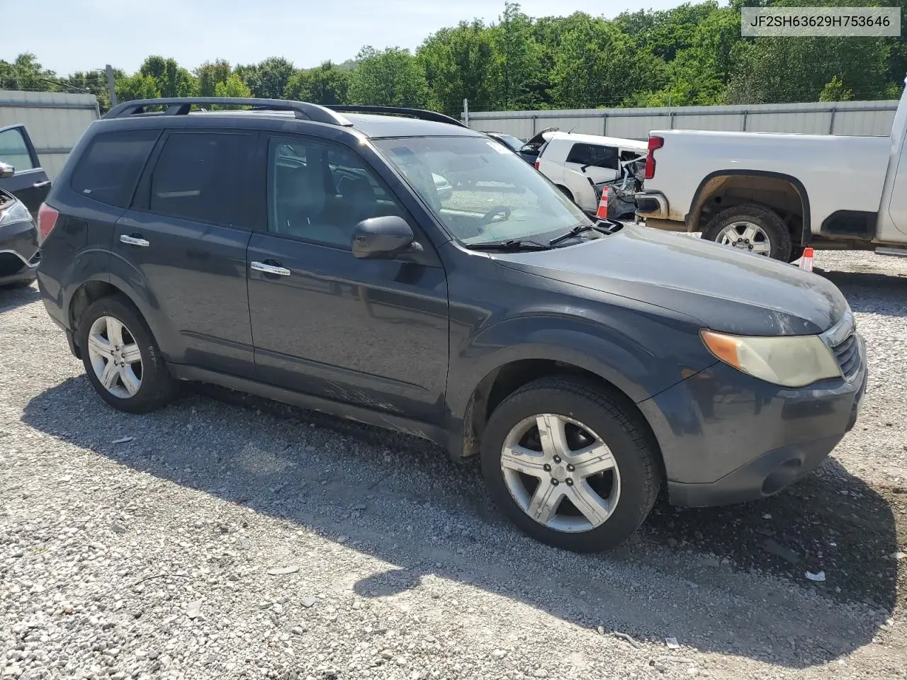2009 Subaru Forester 2.5X Premium VIN: JF2SH63629H753646 Lot: 57074705