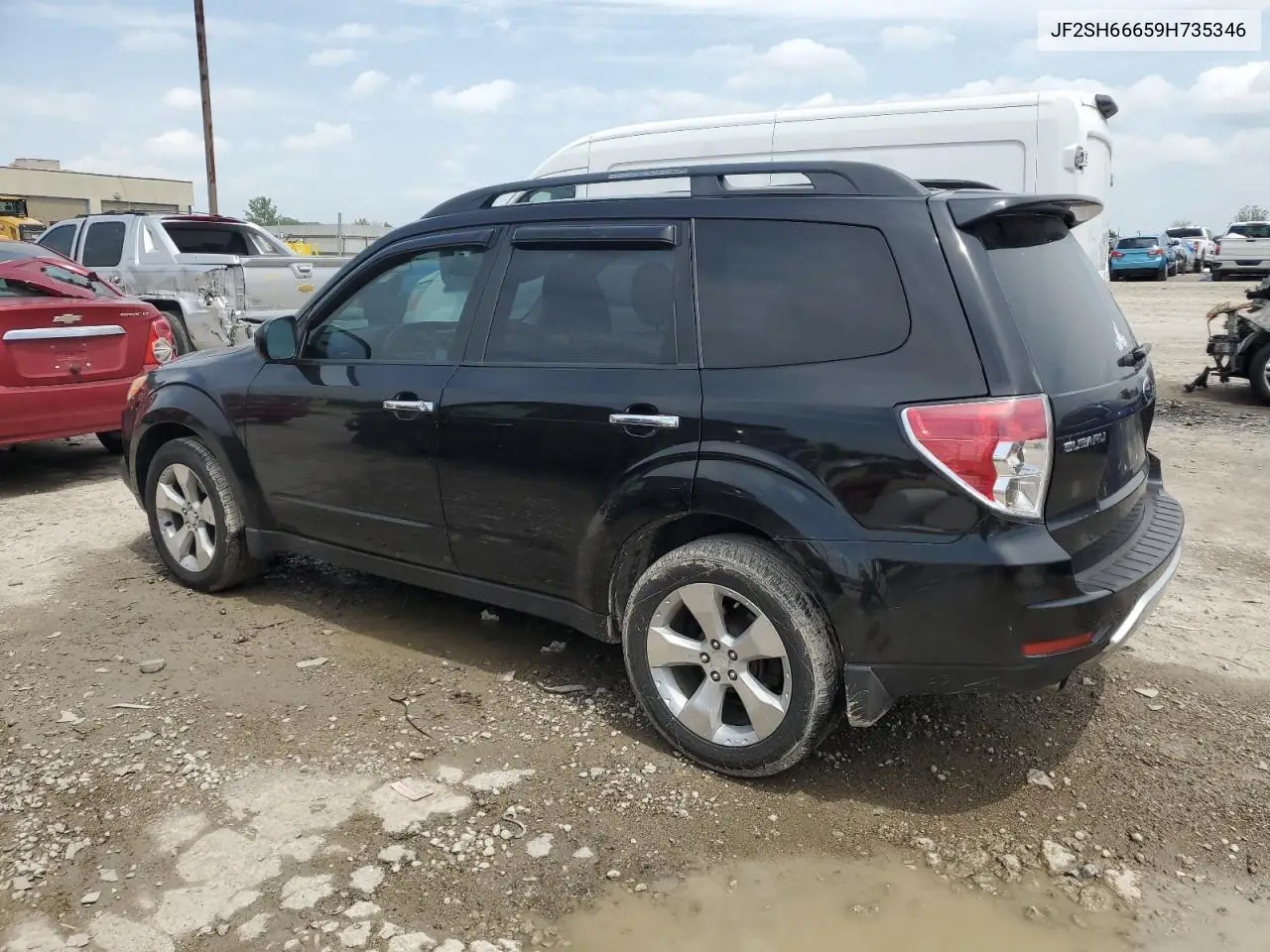 2009 Subaru Forester 2.5Xt Limited VIN: JF2SH66659H735346 Lot: 57390265