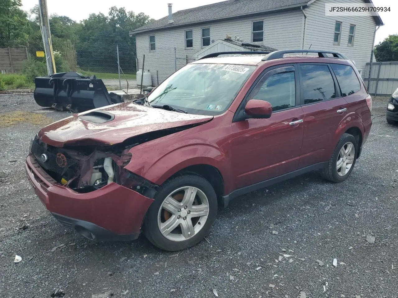 2009 Subaru Forester 2.5Xt Limited VIN: JF2SH66629H709934 Lot: 61736925