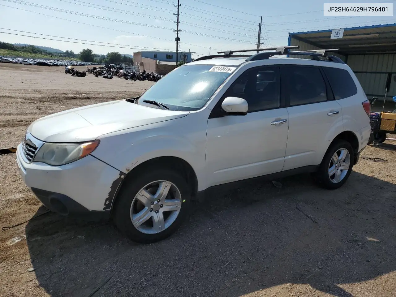 2009 Subaru Forester 2.5X Limited VIN: JF2SH64629H796401 Lot: 62749475