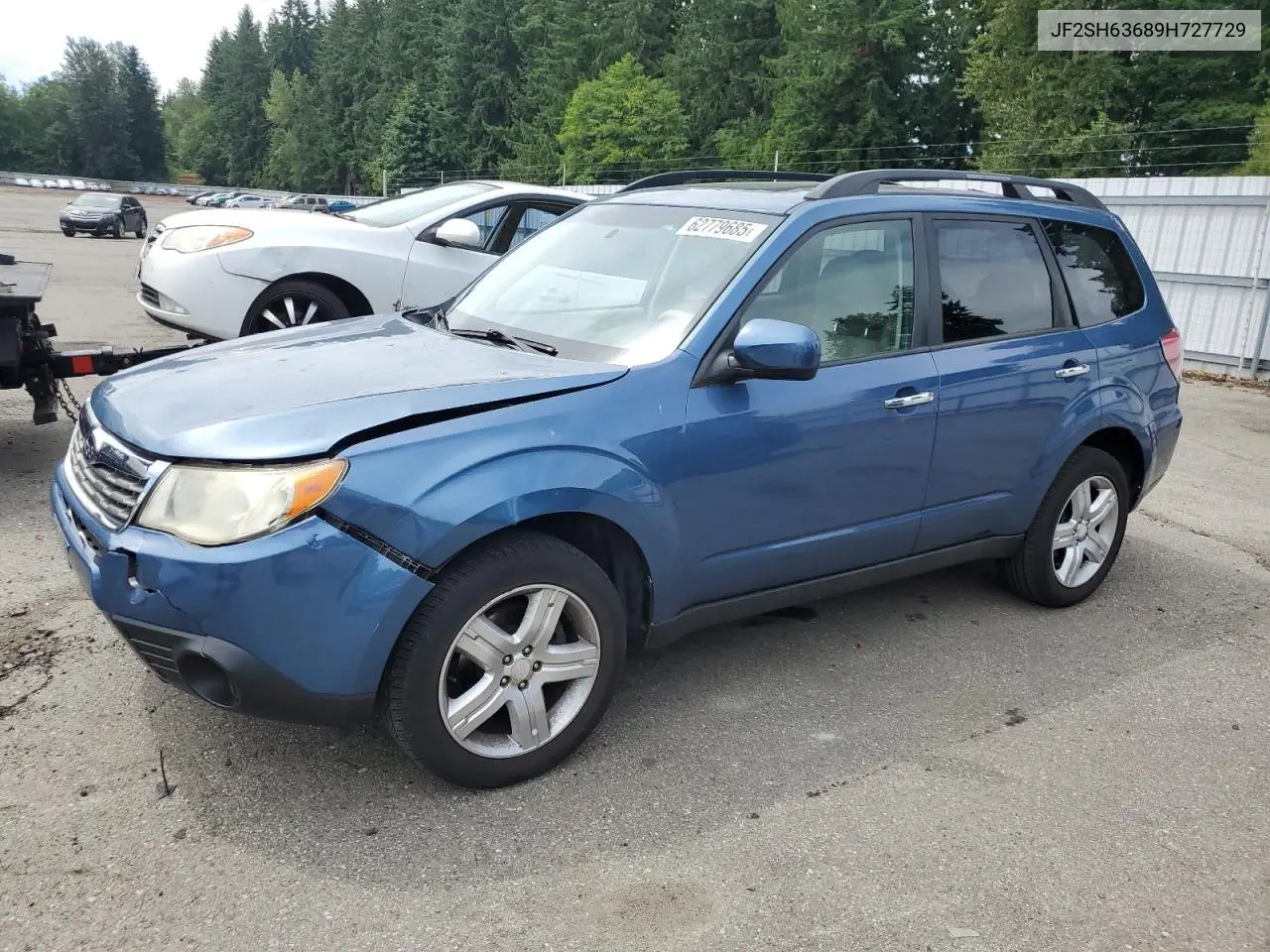 2009 Subaru Forester 2.5X Premium VIN: JF2SH63689H727729 Lot: 62779685