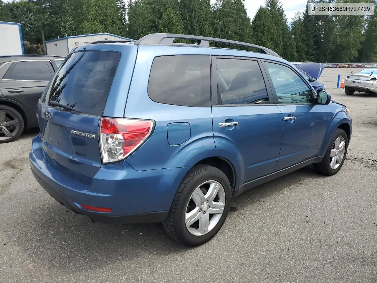 2009 Subaru Forester 2.5X Premium VIN: JF2SH63689H727729 Lot: 62779685