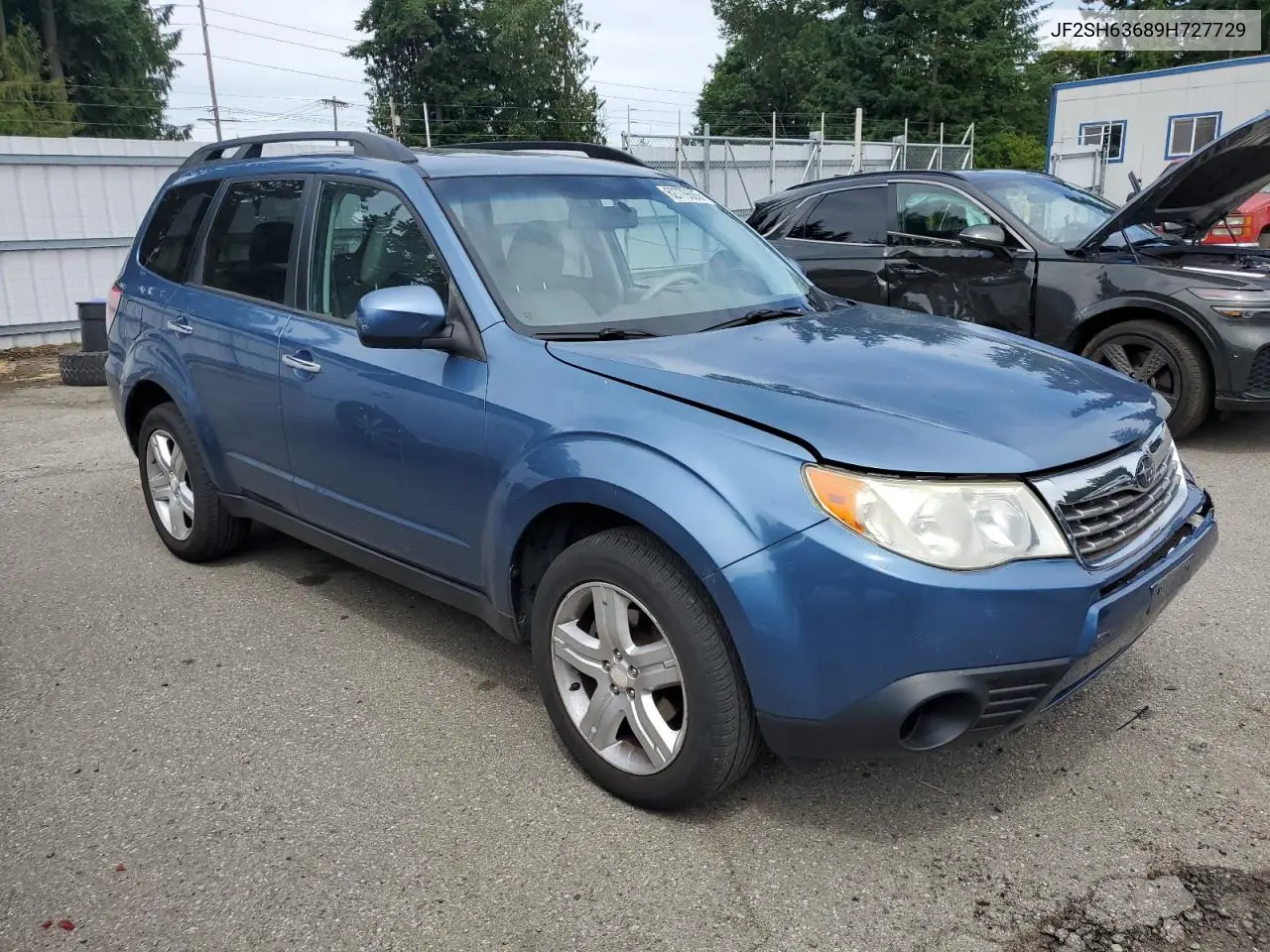 2009 Subaru Forester 2.5X Premium VIN: JF2SH63689H727729 Lot: 62779685