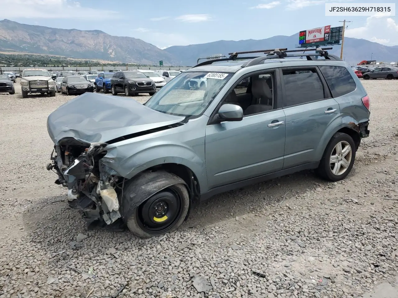 2009 Subaru Forester 2.5X Premium VIN: JF2SH63629H718315 Lot: 62885185