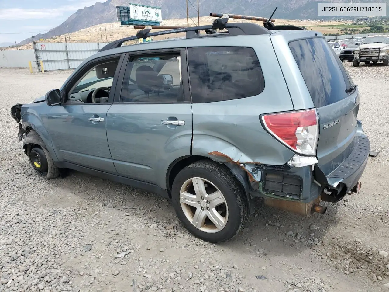 2009 Subaru Forester 2.5X Premium VIN: JF2SH63629H718315 Lot: 62885185