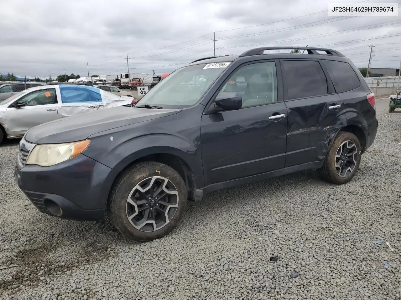 2009 Subaru Forester 2.5X Limited VIN: JF2SH64629H789674 Lot: 62957655