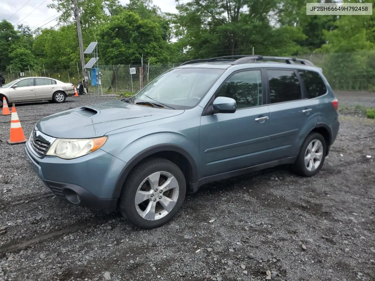 2009 Subaru Forester 2.5Xt Limited VIN: JF2SH66649H792458 Lot: 62960685