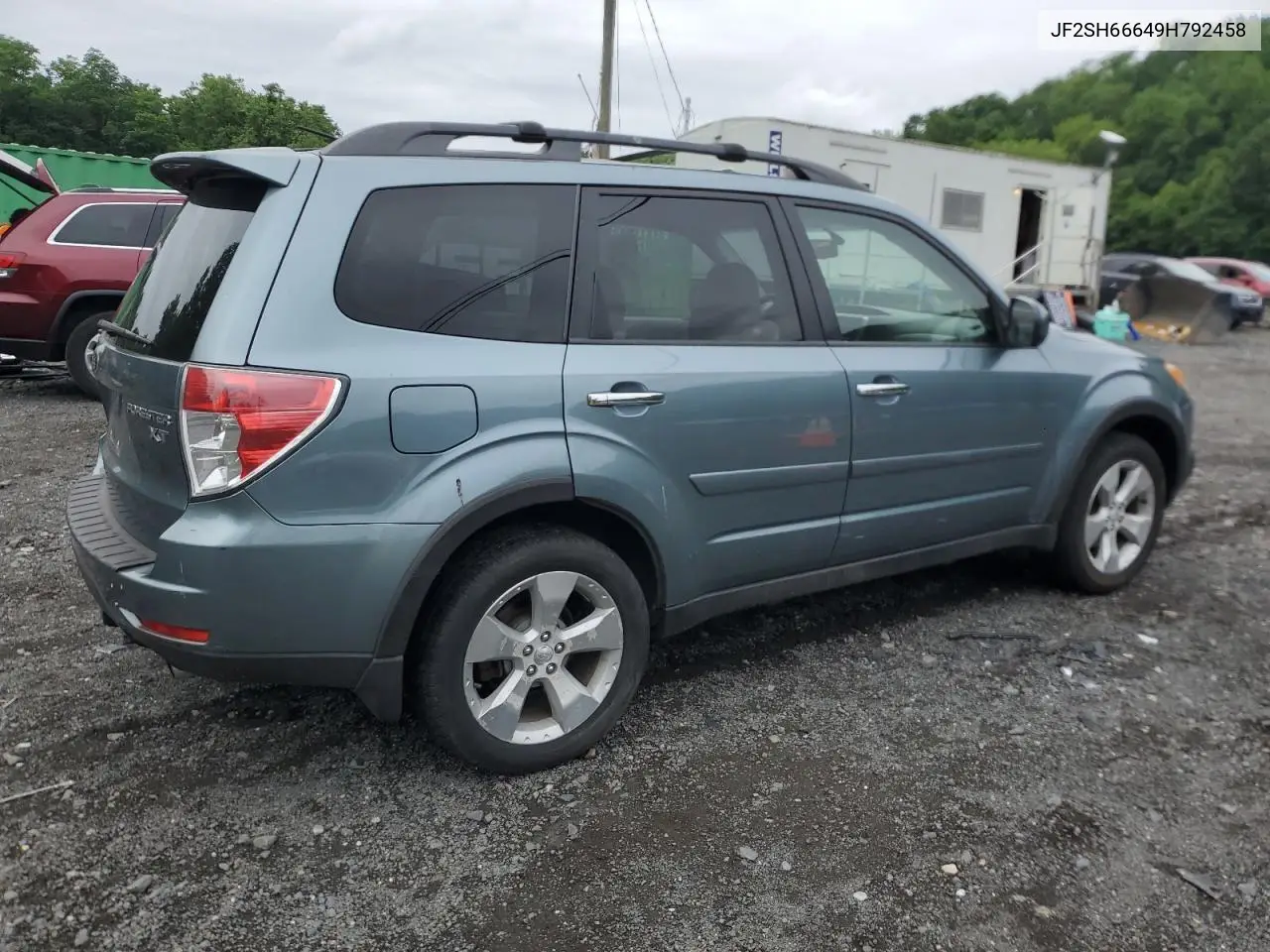 2009 Subaru Forester 2.5Xt Limited VIN: JF2SH66649H792458 Lot: 62960685