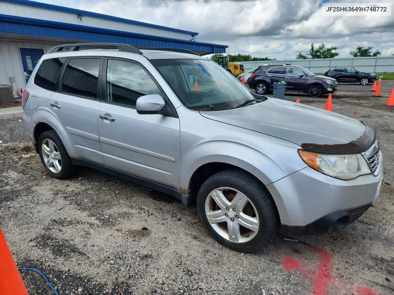2009 Subaru Forester 2.5X Premium VIN: JF2SH63649H748772 Lot: 63016715