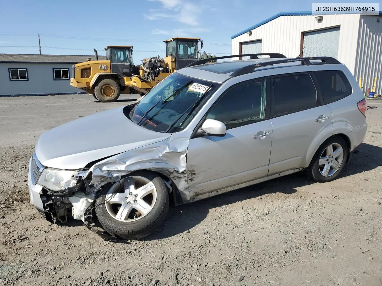 2009 Subaru Forester 2.5X Premium VIN: JF2SH63639H764915 Lot: 63254215
