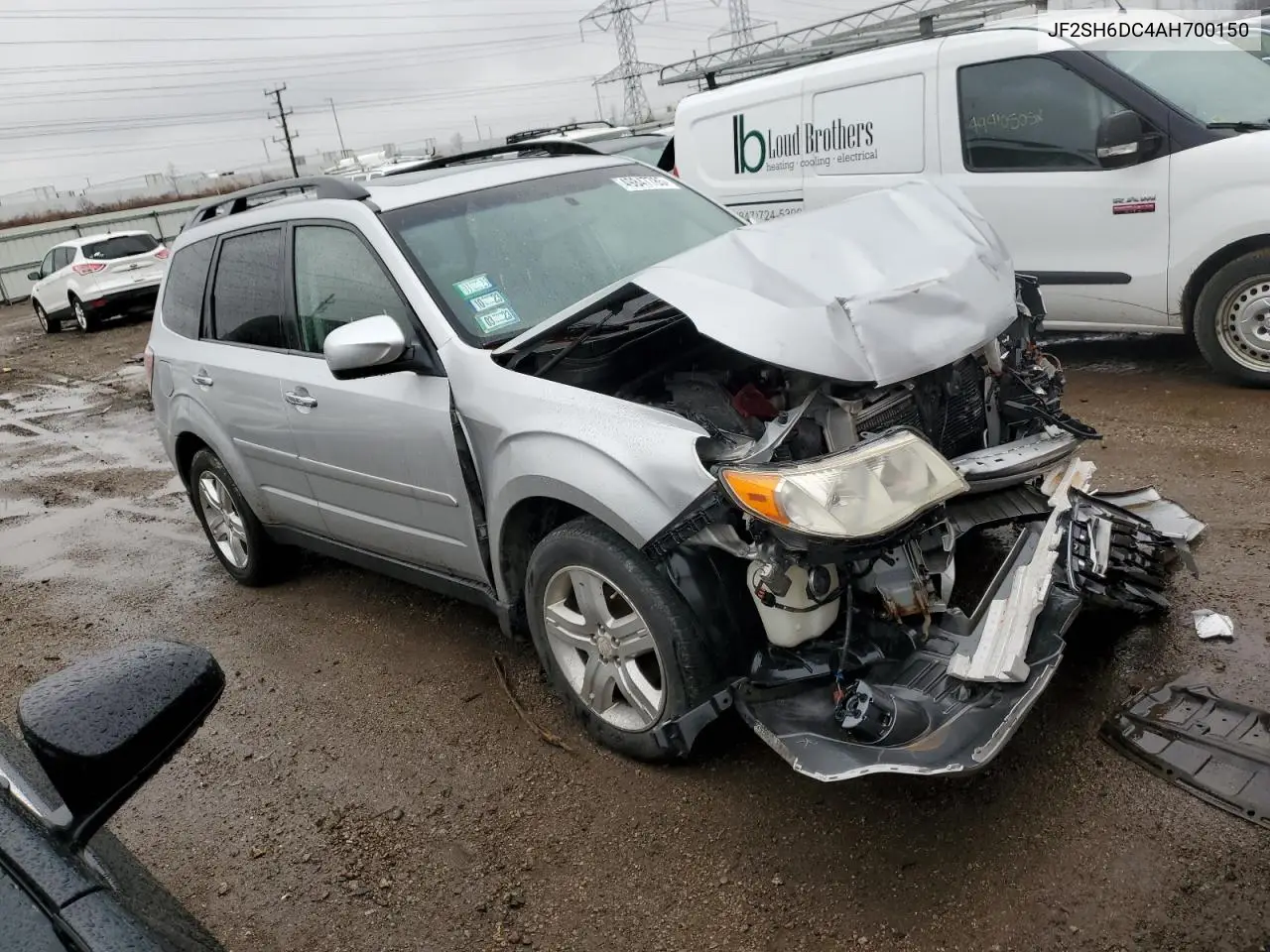 2010 Subaru Forester 2.5X Limited VIN: JF2SH6DC4AH700150 Lot: 49847785