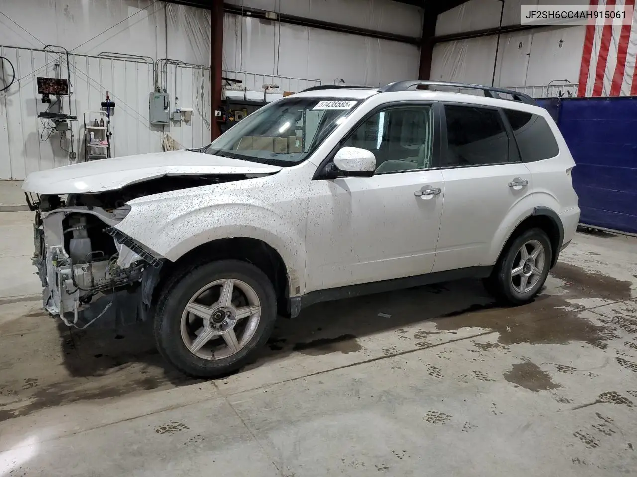 2010 Subaru Forester 2.5X Premium VIN: JF2SH6CC4AH915061 Lot: 51438585