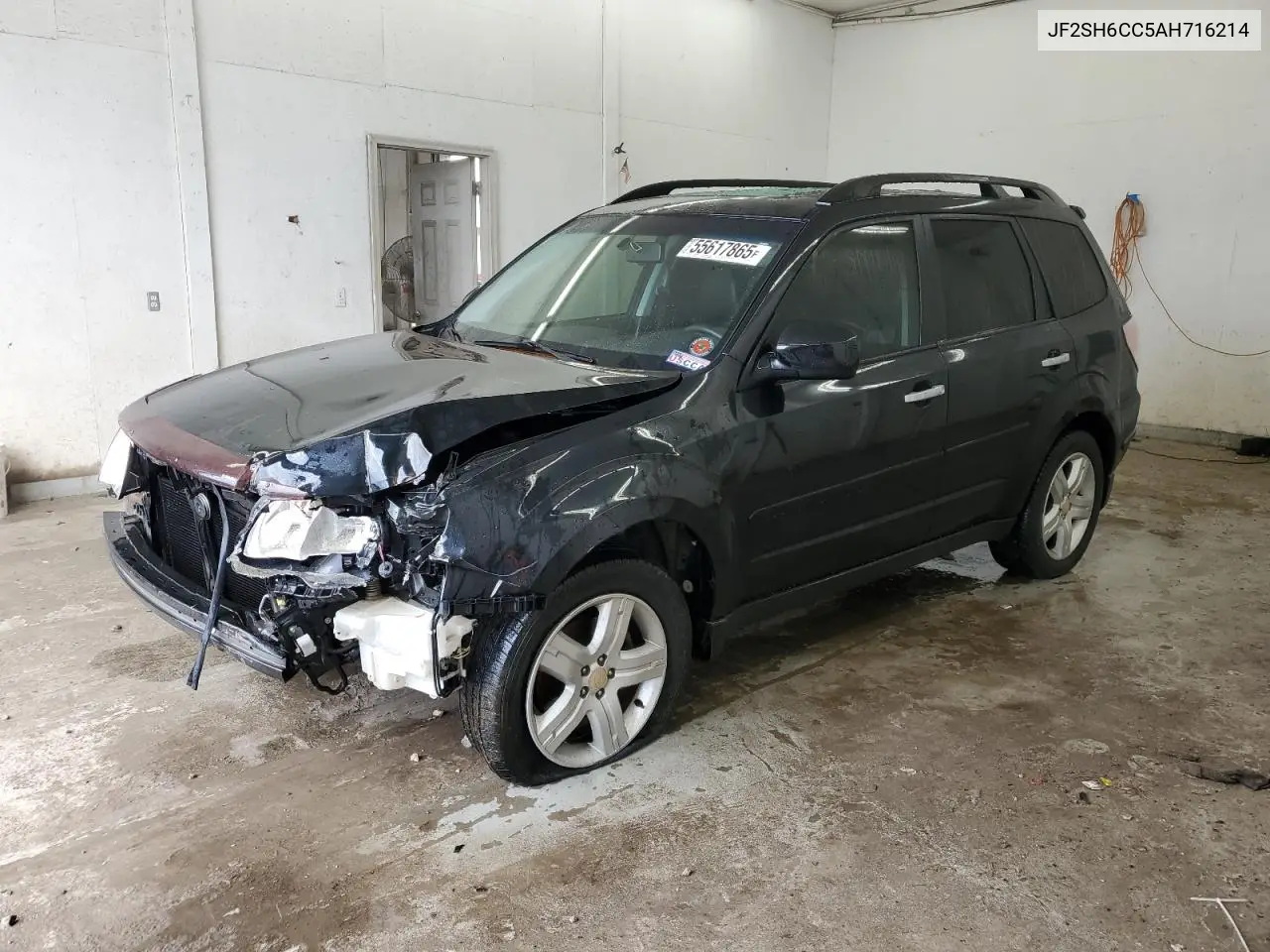 2010 Subaru Forester 2.5X Premium VIN: JF2SH6CC5AH716214 Lot: 55617865