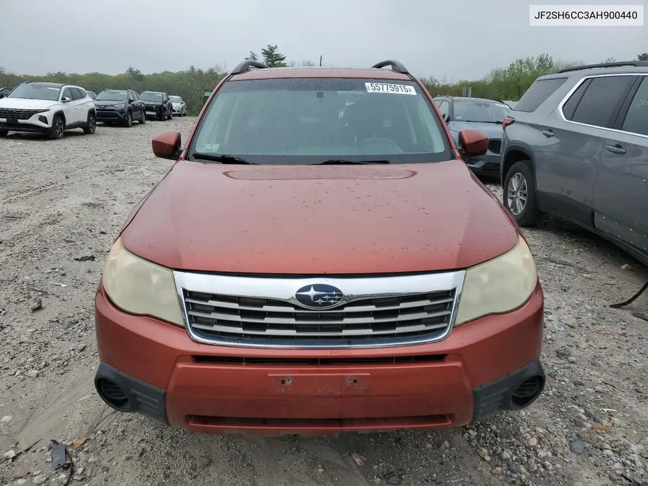 2010 Subaru Forester 2.5X Premium VIN: JF2SH6CC3AH900440 Lot: 55775915