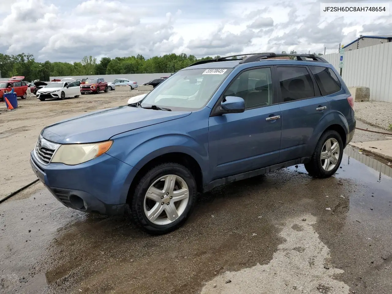 2010 Subaru Forester 2.5X Limited VIN: JF2SH6DC8AH748654 Lot: 55970645