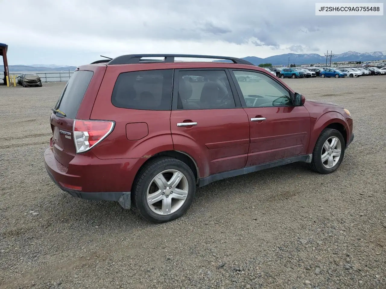 2010 Subaru Forester 2.5X Premium VIN: JF2SH6CC9AG755488 Lot: 56056195