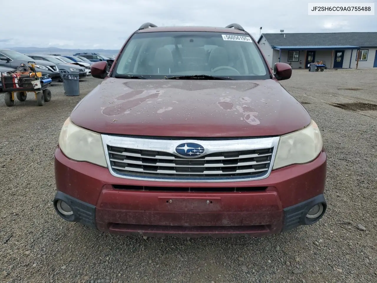2010 Subaru Forester 2.5X Premium VIN: JF2SH6CC9AG755488 Lot: 56056195
