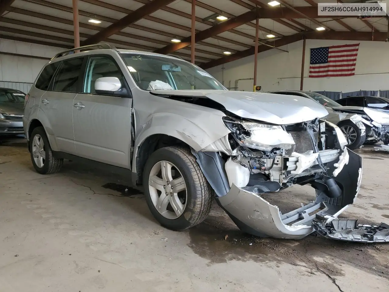 2010 Subaru Forester 2.5X Premium VIN: JF2SH6CC6AH914994 Lot: 56258065