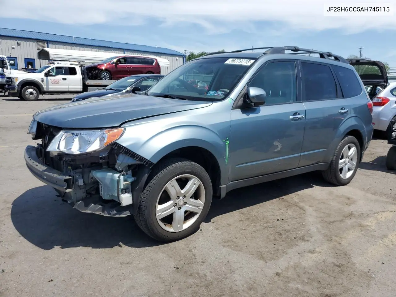 2010 Subaru Forester 2.5X Premium VIN: JF2SH6CC5AH745115 Lot: 56279715