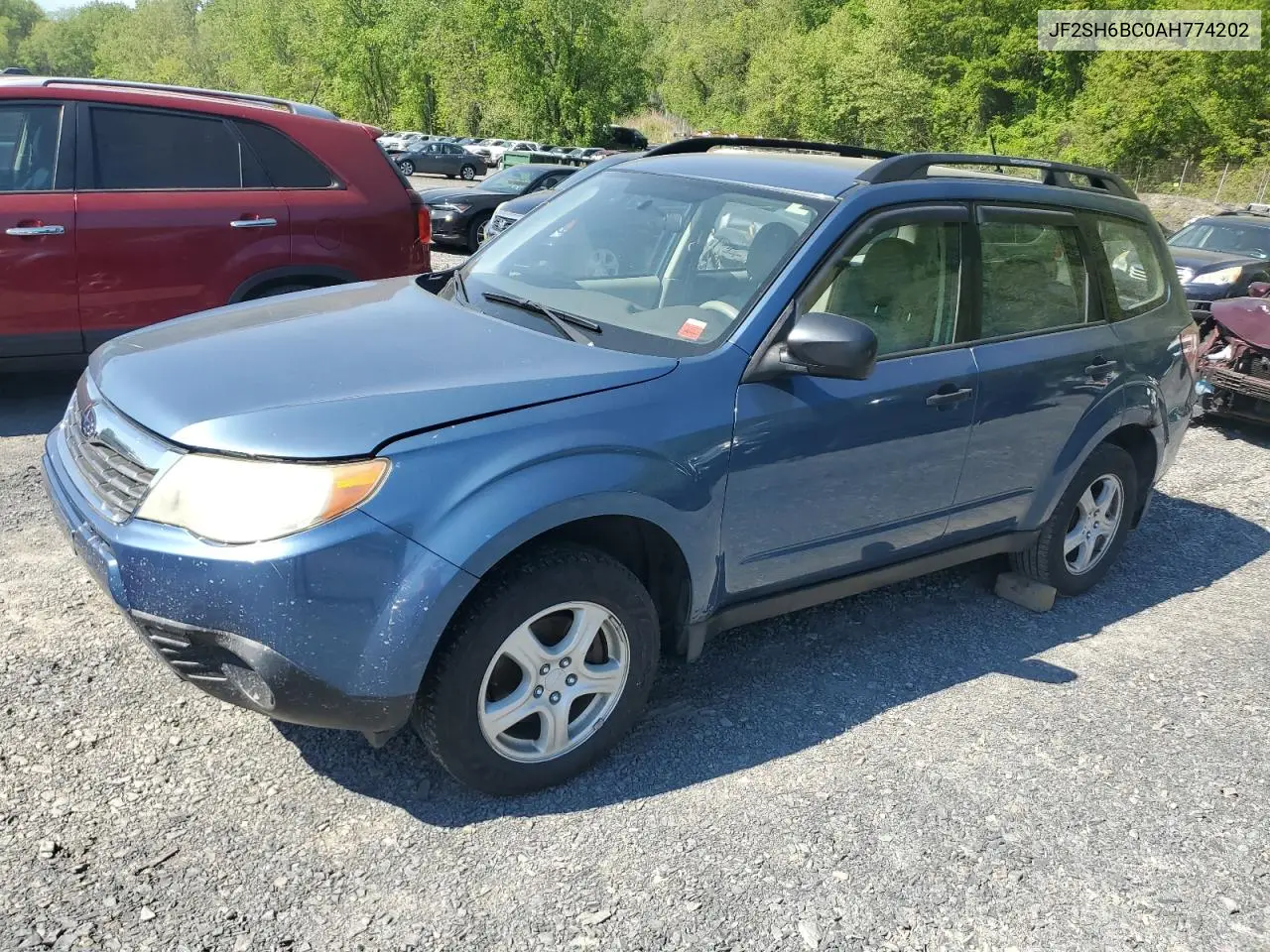 2010 Subaru Forester Xs VIN: JF2SH6BC0AH774202 Lot: 56316825