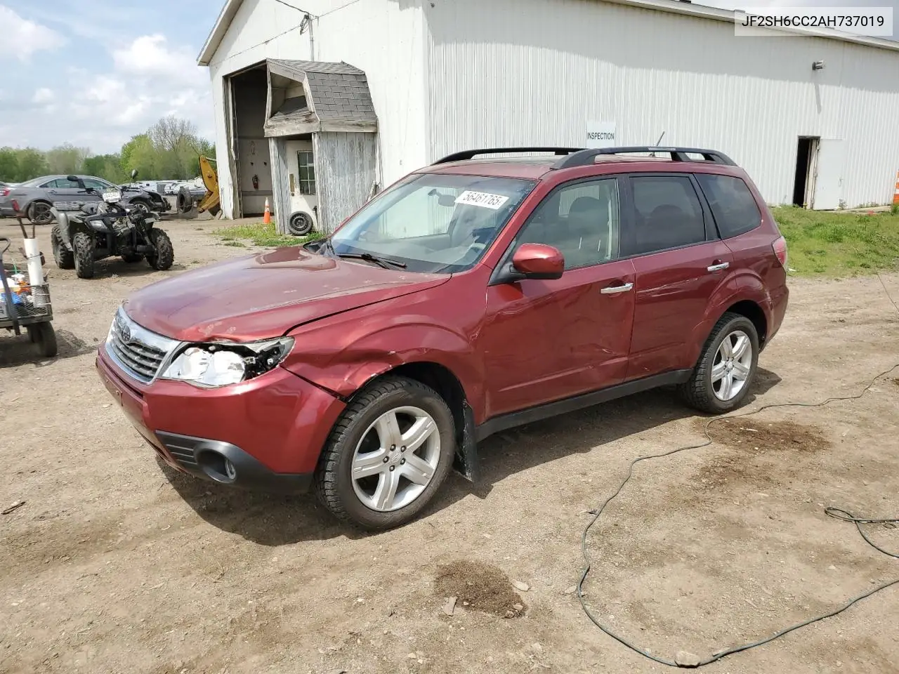 2010 Subaru Forester 2.5X Premium VIN: JF2SH6CC2AH737019 Lot: 56461765