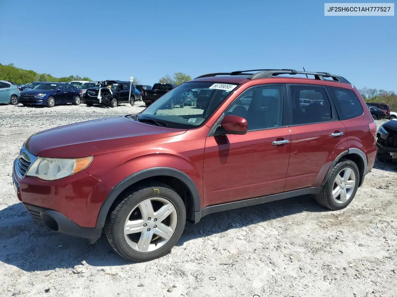 2010 Subaru Forester 2.5X Premium VIN: JF2SH6CC1AH777527 Lot: 56789095