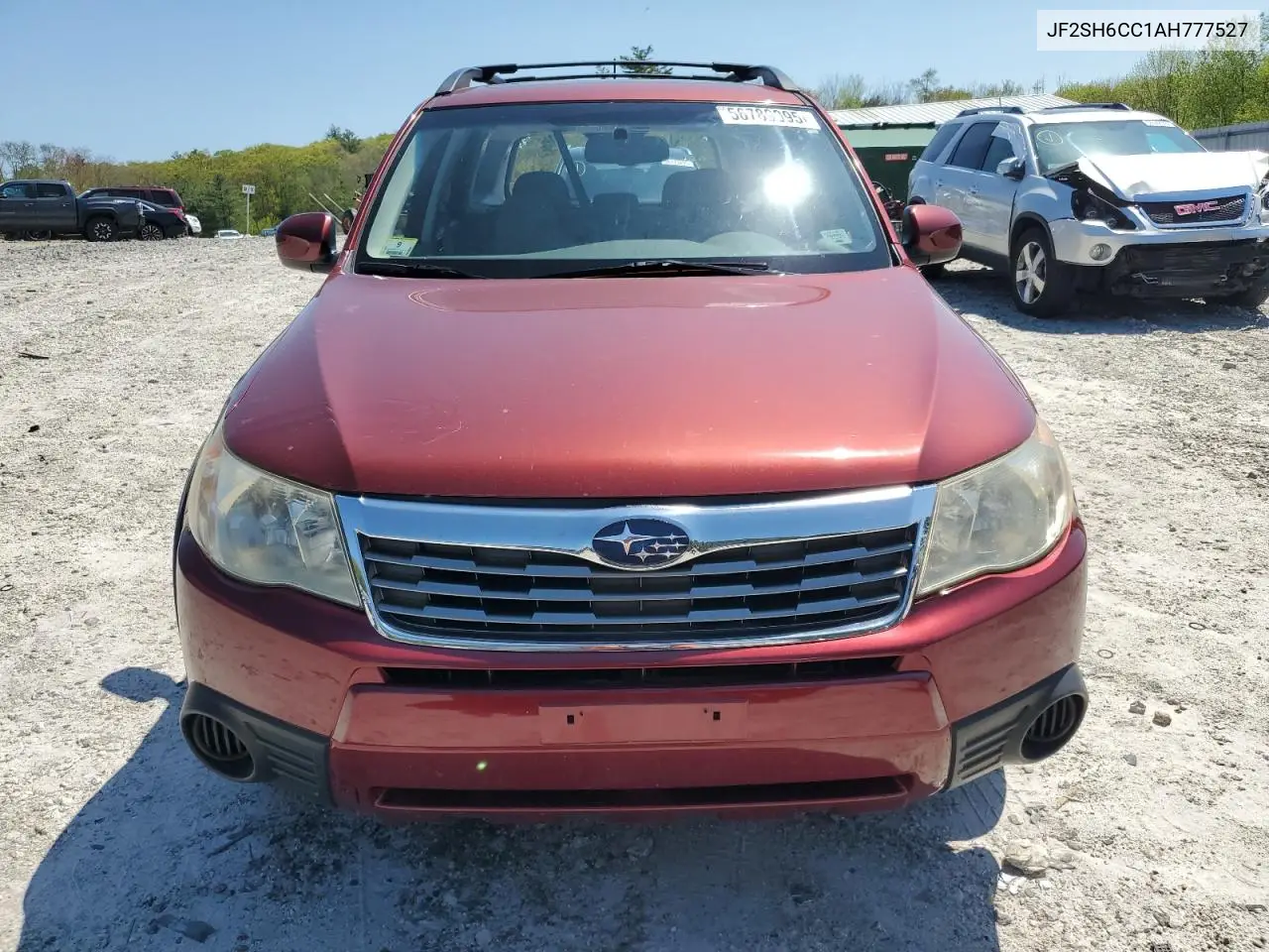 2010 Subaru Forester 2.5X Premium VIN: JF2SH6CC1AH777527 Lot: 56789095