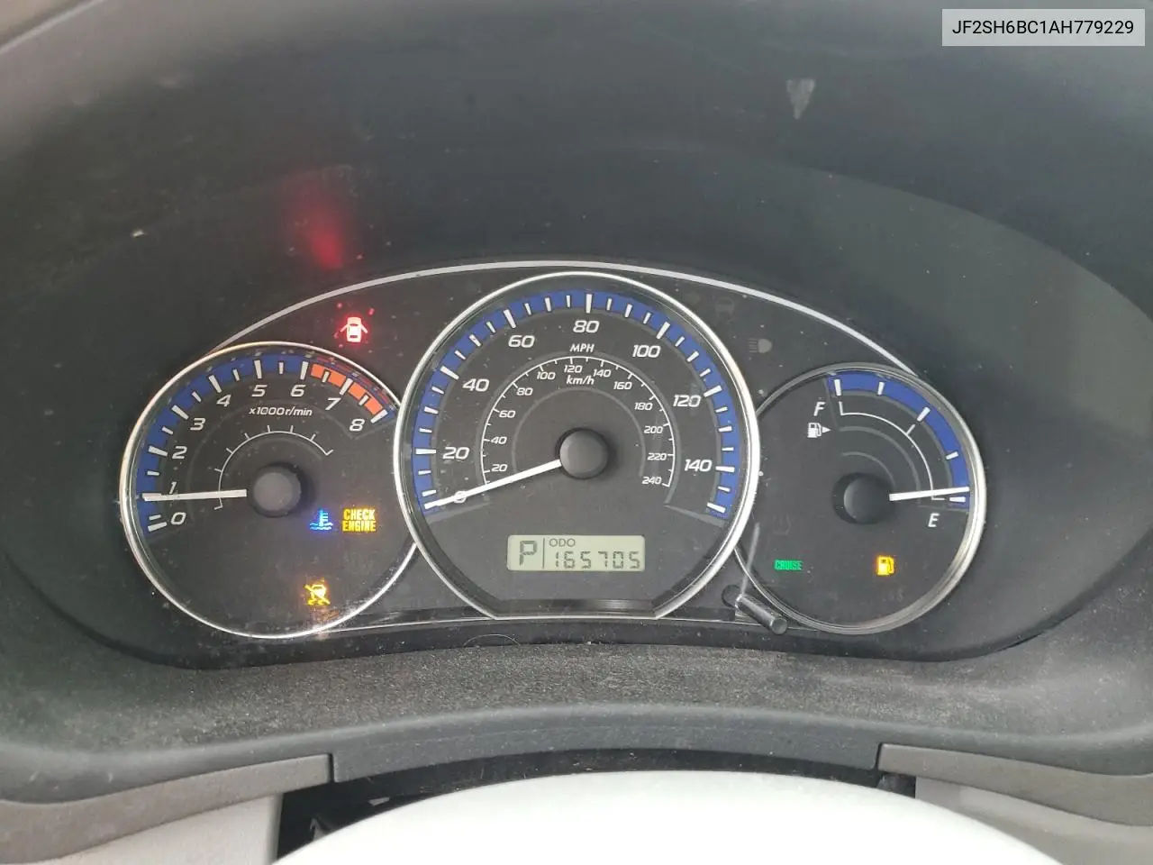 2010 Subaru Forester Xs VIN: JF2SH6BC1AH779229 Lot: 56800025