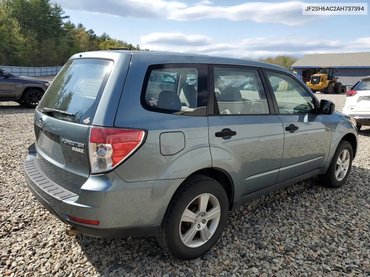 2010 Subaru Forester 2.5X VIN: JF2SH6AC2AH737394 Lot: 56814545