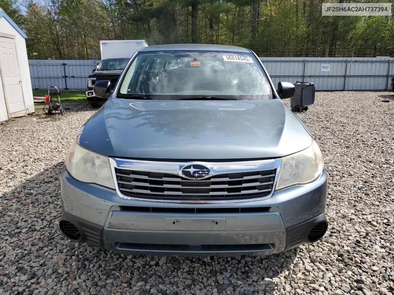 2010 Subaru Forester 2.5X VIN: JF2SH6AC2AH737394 Lot: 56814545
