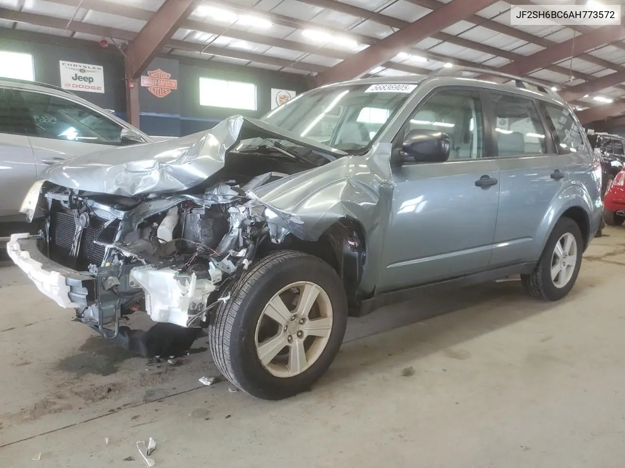 2010 Subaru Forester Xs VIN: JF2SH6BC6AH773572 Lot: 56836905