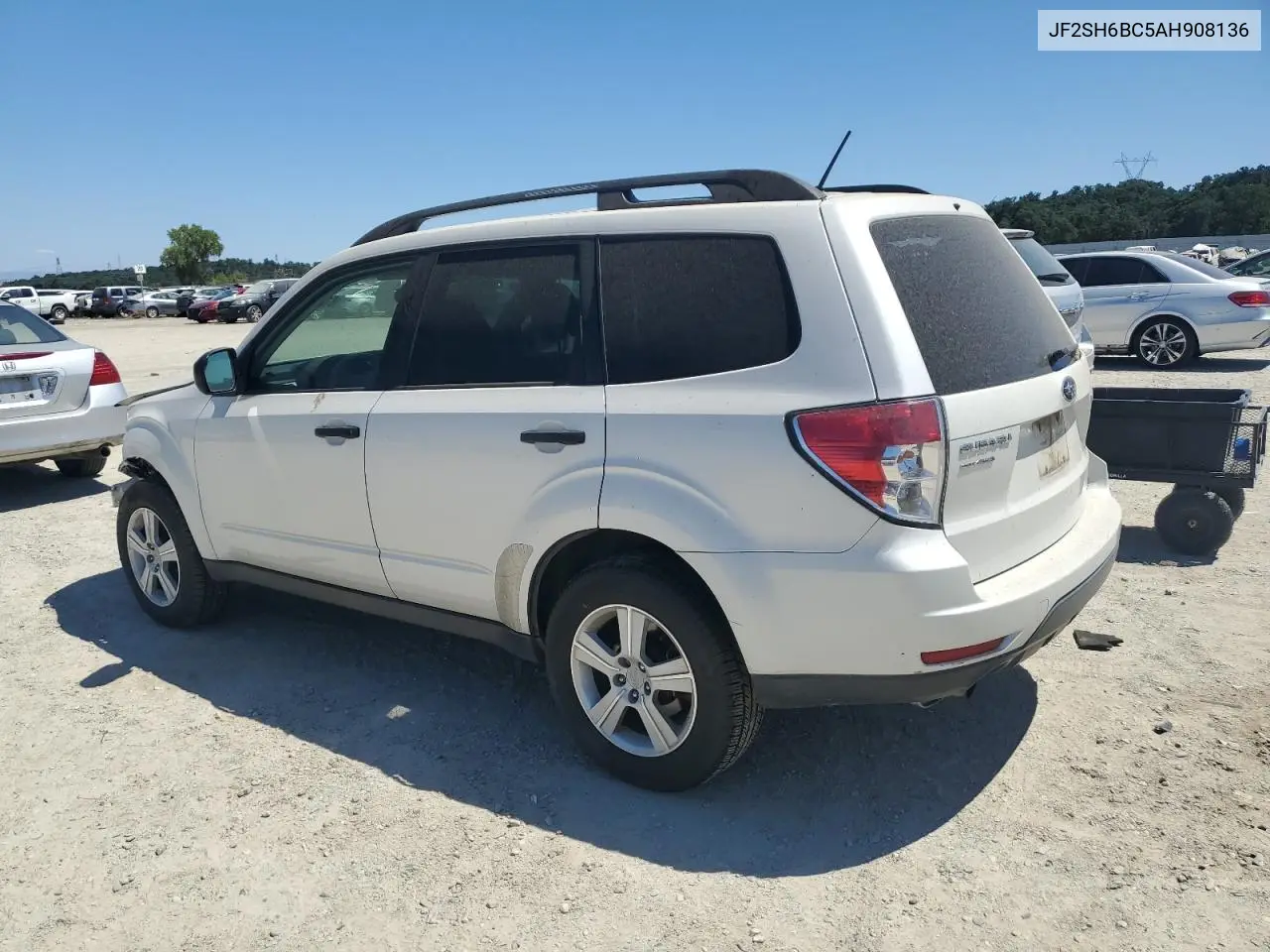 2010 Subaru Forester Xs VIN: JF2SH6BC5AH908136 Lot: 61607455