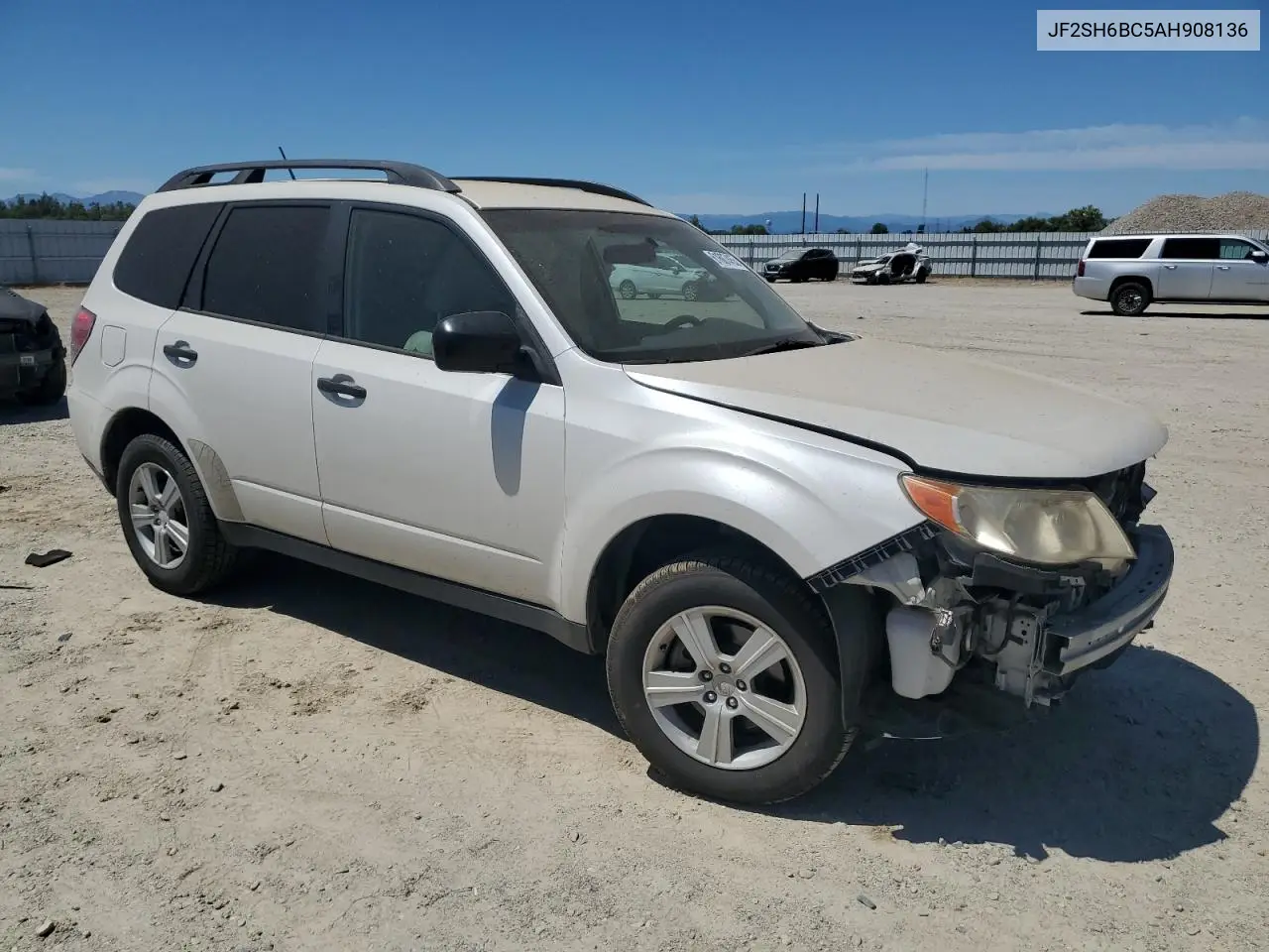 2010 Subaru Forester Xs VIN: JF2SH6BC5AH908136 Lot: 61607455