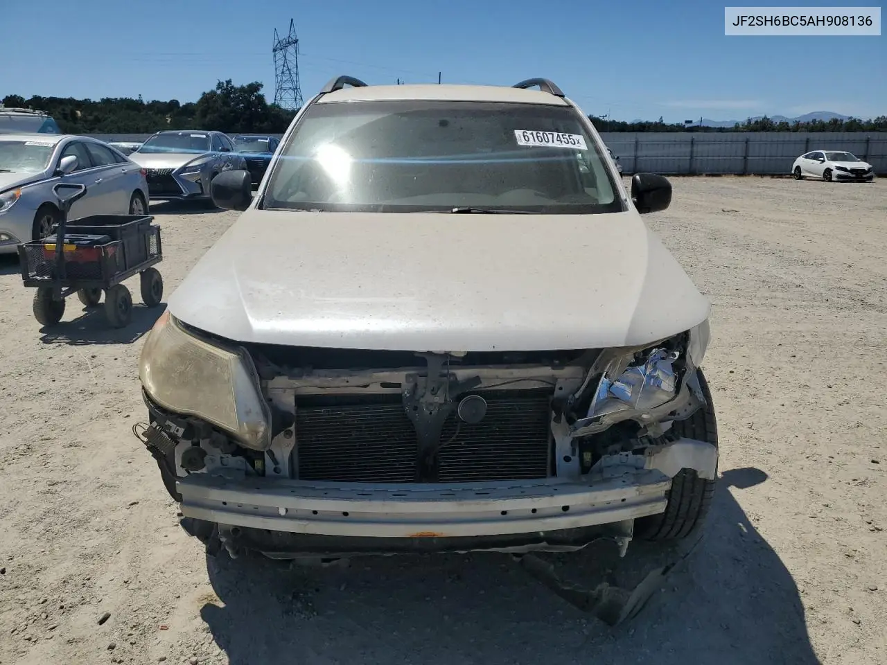 2010 Subaru Forester Xs VIN: JF2SH6BC5AH908136 Lot: 61607455