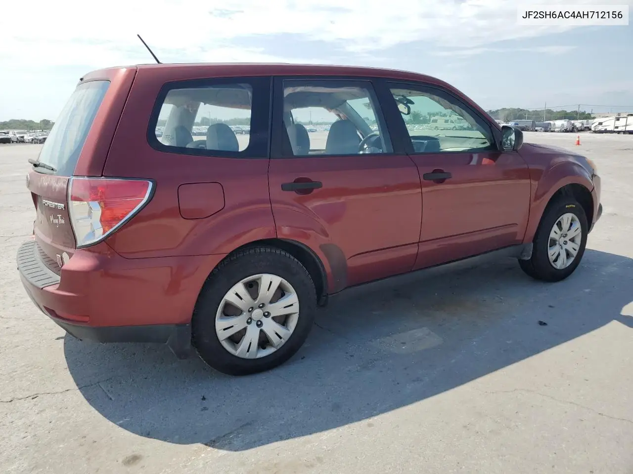 2010 Subaru Forester 2.5X VIN: JF2SH6AC4AH712156 Lot: 62131145