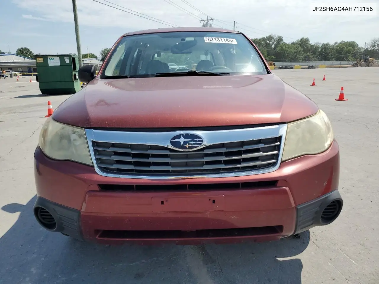 2010 Subaru Forester 2.5X VIN: JF2SH6AC4AH712156 Lot: 62131145