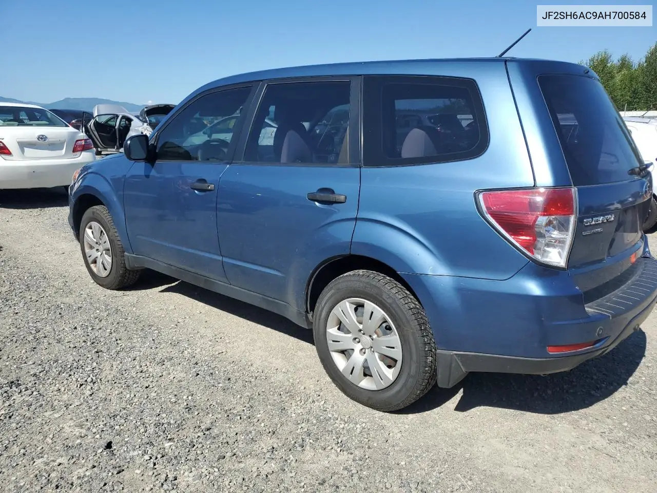2010 Subaru Forester 2.5X VIN: JF2SH6AC9AH700584 Lot: 62501095