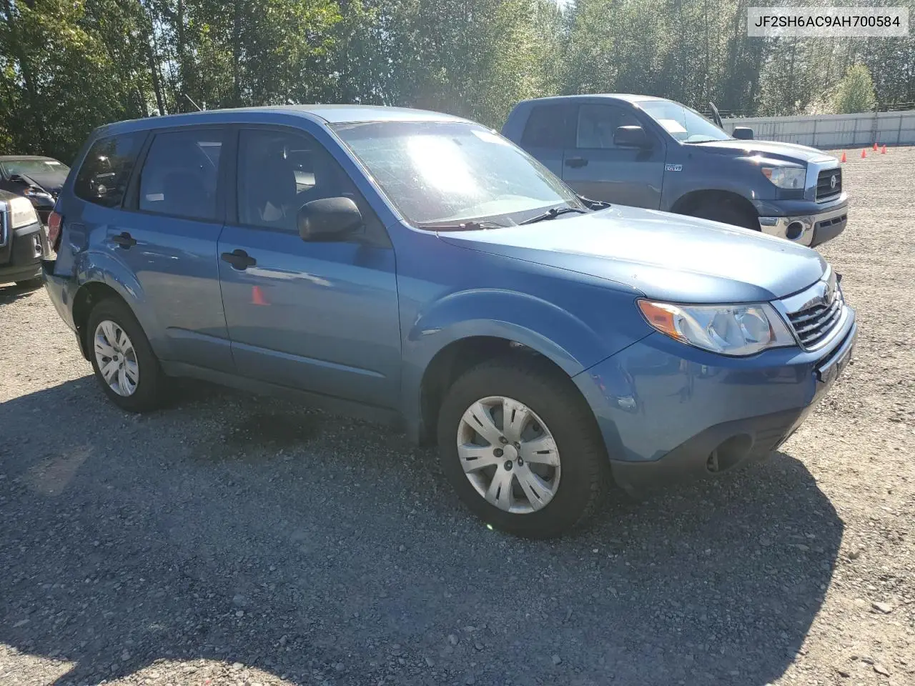 2010 Subaru Forester 2.5X VIN: JF2SH6AC9AH700584 Lot: 62501095