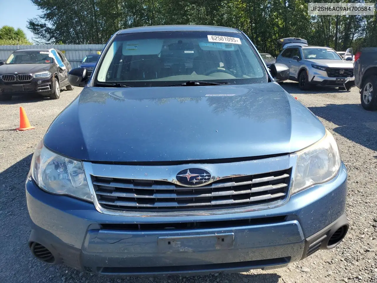 2010 Subaru Forester 2.5X VIN: JF2SH6AC9AH700584 Lot: 62501095